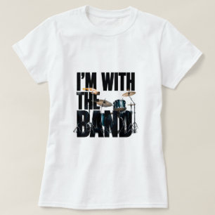 🥁 Ik Ben Bij De Band Grappige Muziek Liefhebber C T-shirt