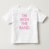 Ik ben bij de band | Kinder baby Girl T-shirt (Voorkant)