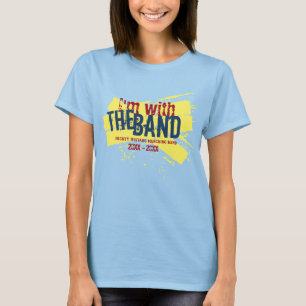 Ik ben bij de band   Marching Band Mam T-Shirt