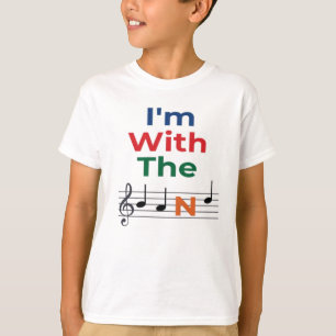 Ik ben bij de Band Musician Music Humor T-shirt