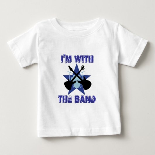"Ik ben bij de band" T-shirt (Voorkant)