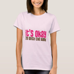 Ik ben bij de band. t-shirt