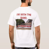 Ik ben bij de band t-shirt (Achterkant)