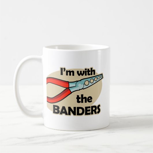 Ik ben bij de Banders Koffiemok (Links)