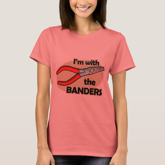 Ik ben bij de Banders T-shirt (Voorkant)