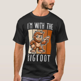 Ik ben bij de Bigfoot T-shirt