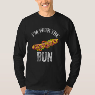 Ik ben bij de Bun Hot Dog SaUSE Funny Halloween C T-shirt