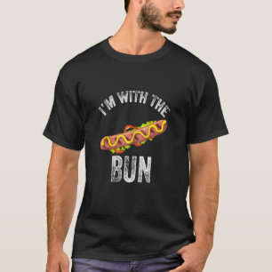 Ik ben bij de Bun Hot Dog SaUSE Funny Halloween C T-shirt