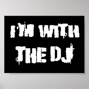 Ik ben bij de DJ Poster