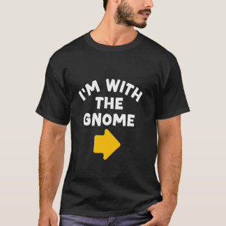 Ik ben bij de Gnome Simple Last Minute Halloween C T-shirt
