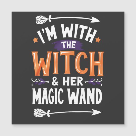 Ik ben bij de Heks en Haar Magische Wind Halloween (Voorkant)