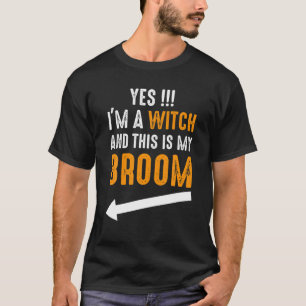 Ik ben bij de heks S troll versie T-shirt