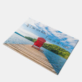 Ik ben bij de Lake Door Mat (Schuin)