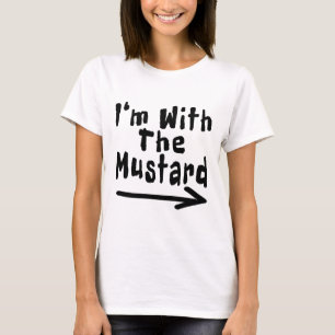 Ik ben bij de mosterd grappige citaten van Hallowe T-shirt