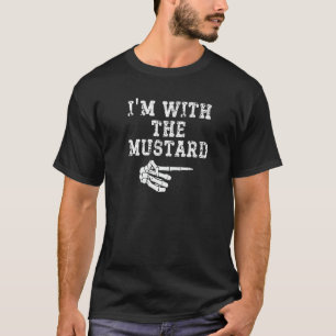 Ik ben bij de Mustard Point Matching Couples Hallo T-shirt