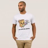 Ik ben bij de oplossing t-shirt (Voorkant volledig)