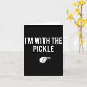 Ik ben bij de Pickle Halloween Costume Party Match Kaart (Gele Bloem)