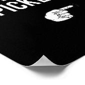 Ik ben bij de Pickle Halloween Costume Party Match Poster (Hoek)