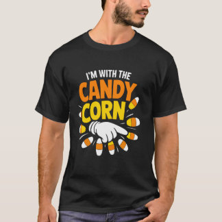 Ik ben bij de snoepmais Gelukkig Halloweenavond T-shirt