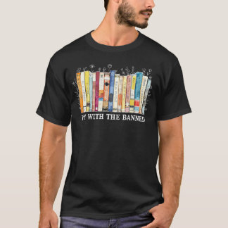 Ik Ben Bij De Verboden Boek Lezende Leraar Bloem B T-shirt