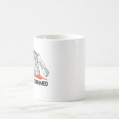 Ik ben bij de verboden boeken koffiemok (Center)