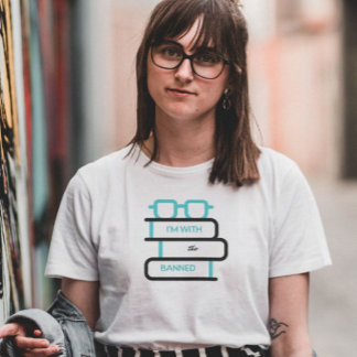 Ik ben bij de verboden boeken t-shirt