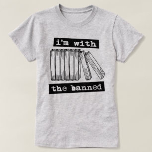 Ik ben bij de verboden boeken t-shirt