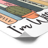 Ik ben bij de Verboden Boeken Week Poster (Hoek)