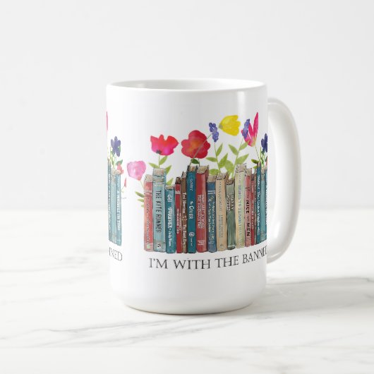 Ik ben bij de Verboden Koffie Mok (Voorkant rechts)