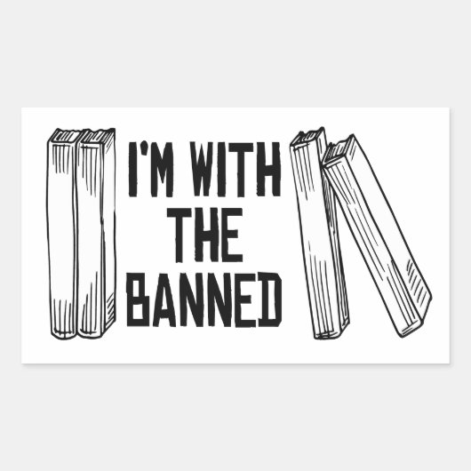 Ik ben bij de verboden rechthoekige sticker (Voorkant)