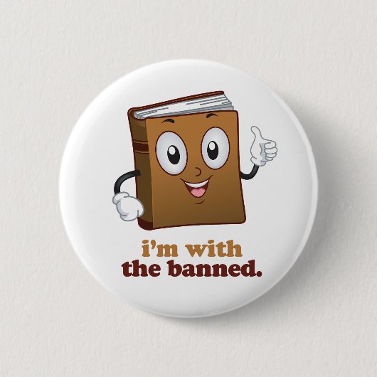 Ik ben bij de verboden ronde button 5,7 cm (Voorkant)