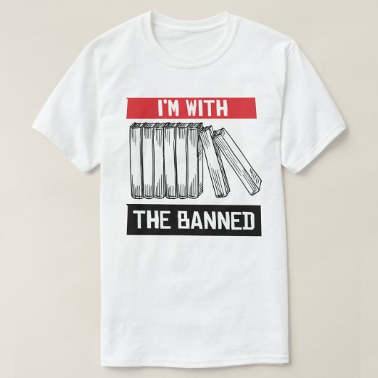 Ik ben bij de verboden t-shirt (Design voorkant)