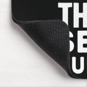 Ik ben bij de Y Bunny kostuumparen die matchen Muismat (Hoek)