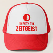 Ik ben bij de ZEITGEIST Trucker Pet (Voorkant)