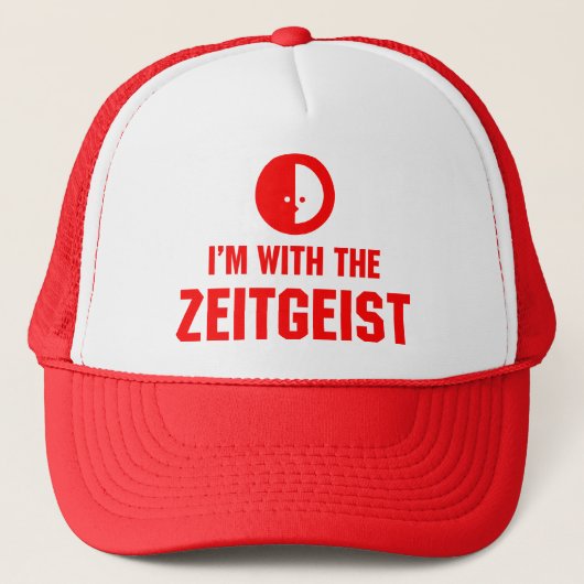 Ik ben bij de ZEITGEIST Trucker Pet (Voorkant)