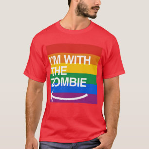 IK BEN BIJ DE ZOMBIE T-SHIRT