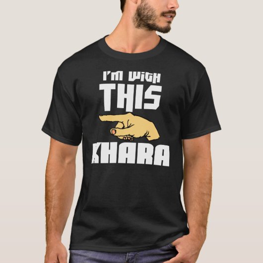 Ik ben bij deze Khara T-shirt (Voorkant)