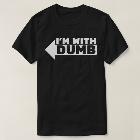 Ik ben bij dommerik t-shirt (Design voorkant)