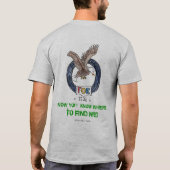 IK BEN BIJ F.O.E. #1732! - Mannen T-shirt (Achterkant)