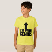 Ik ben bij Genius T-shirt (Voorkant volledig)