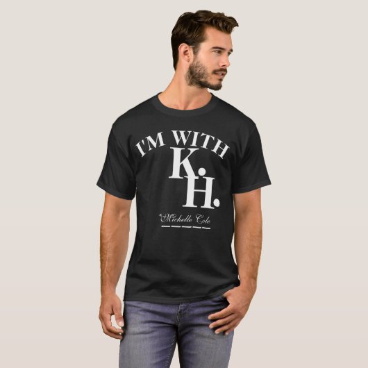 IK BEN BIJ HAAR (K.H.) T-SHIRT (Voorkant volledig)