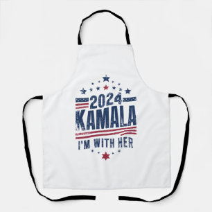 Ik ben bij haar Kamala Stem Voor 2024 Kamala-Harri Schort