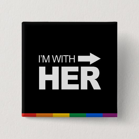 Ik ben bij haar (rechts) -.png vierkante button 5,1 cm (Voorkant)