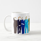 Ik ben bij haar regenboogMok Koffiemok (Links)