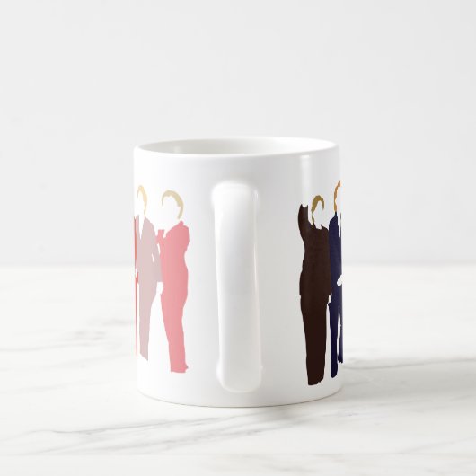 Ik ben bij haar regenboogMok Koffiemok (Handvat)