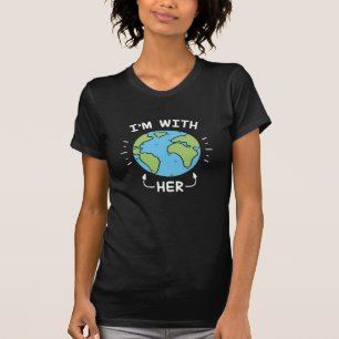 Ik ben bij haar t-shirt