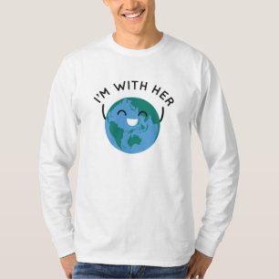 Ik ben bij haar t-shirt