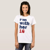 Ik ben bij haar Tanktop - Hillary Womens Tanktop (Voorkant volledig)