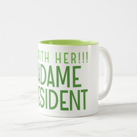 IK BEN BIJ HAAR! TWEEKLEURIGE KOFFIEMOK (Voorkant rechts)