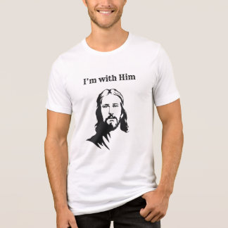 Ik ben bij Hem (Jezus) Tri-Blend Shirt